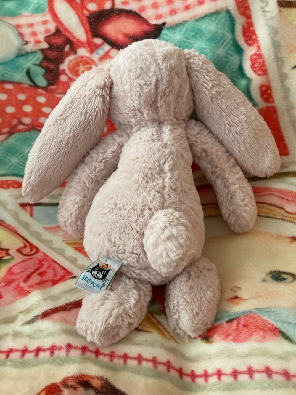 Jellycat Bashful Bunny Blush Plush Stuffy - Picture 2 of 3